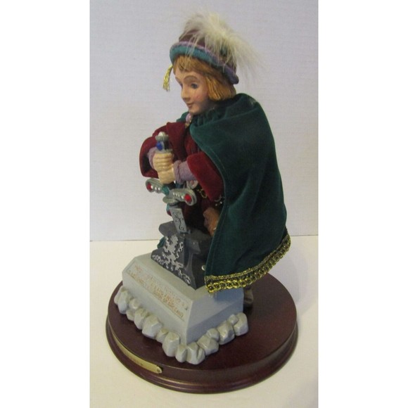 Kurt Adler Young Arthur ASA Collectibles Camelot Series Sculpture Limited Edit - Picture 5 of 10